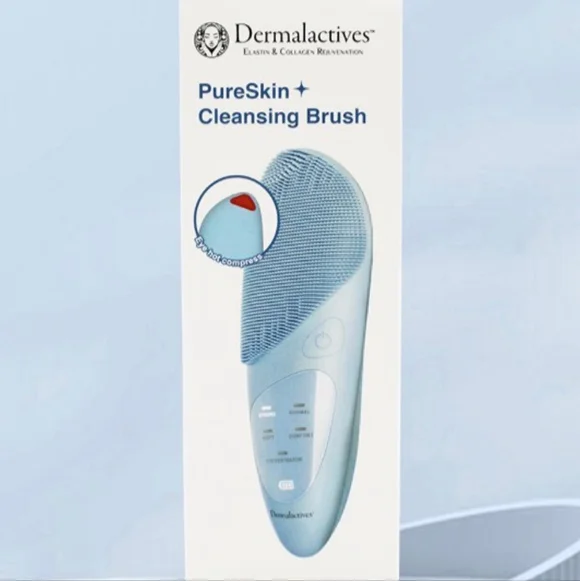 Dermalactives Pureskin + Cleansing Brush